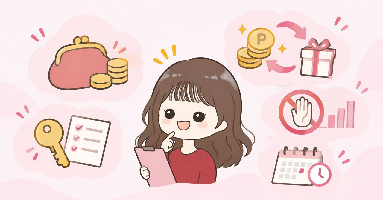 年会費や利用条件など申込み前の注意点を確認するイメージ